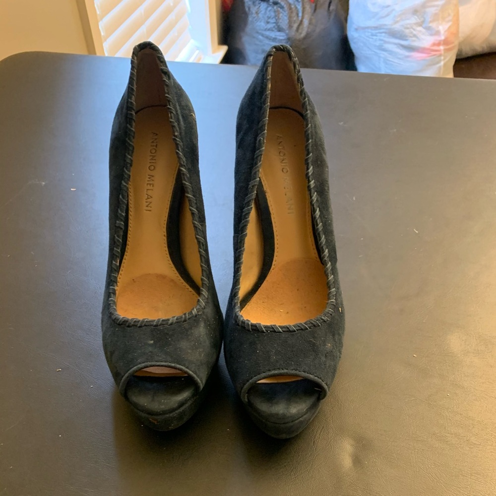Blue heels
